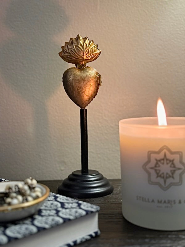 Standing Sacred Heart Reliquary