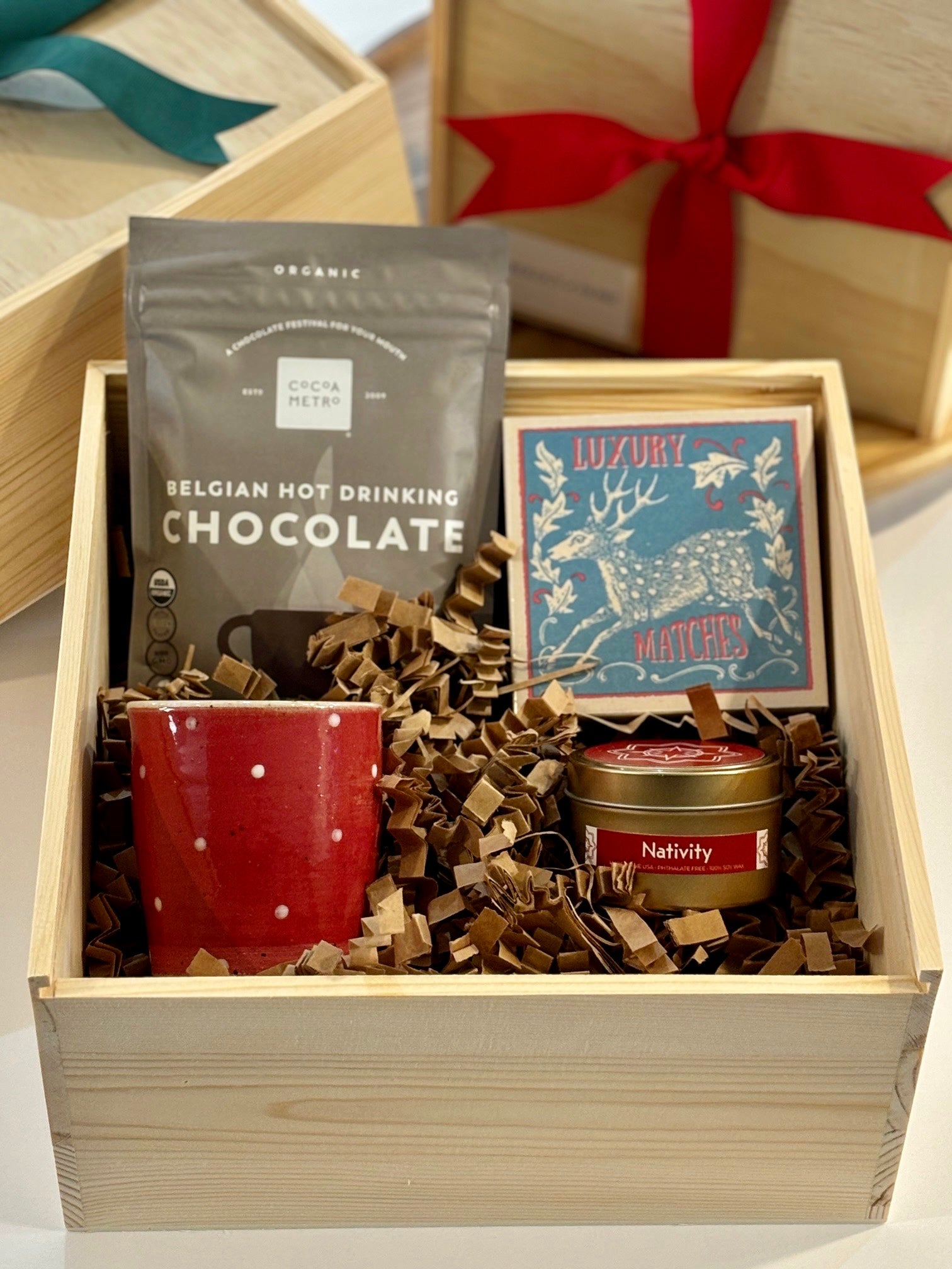 Cozy Christmas Gift Box