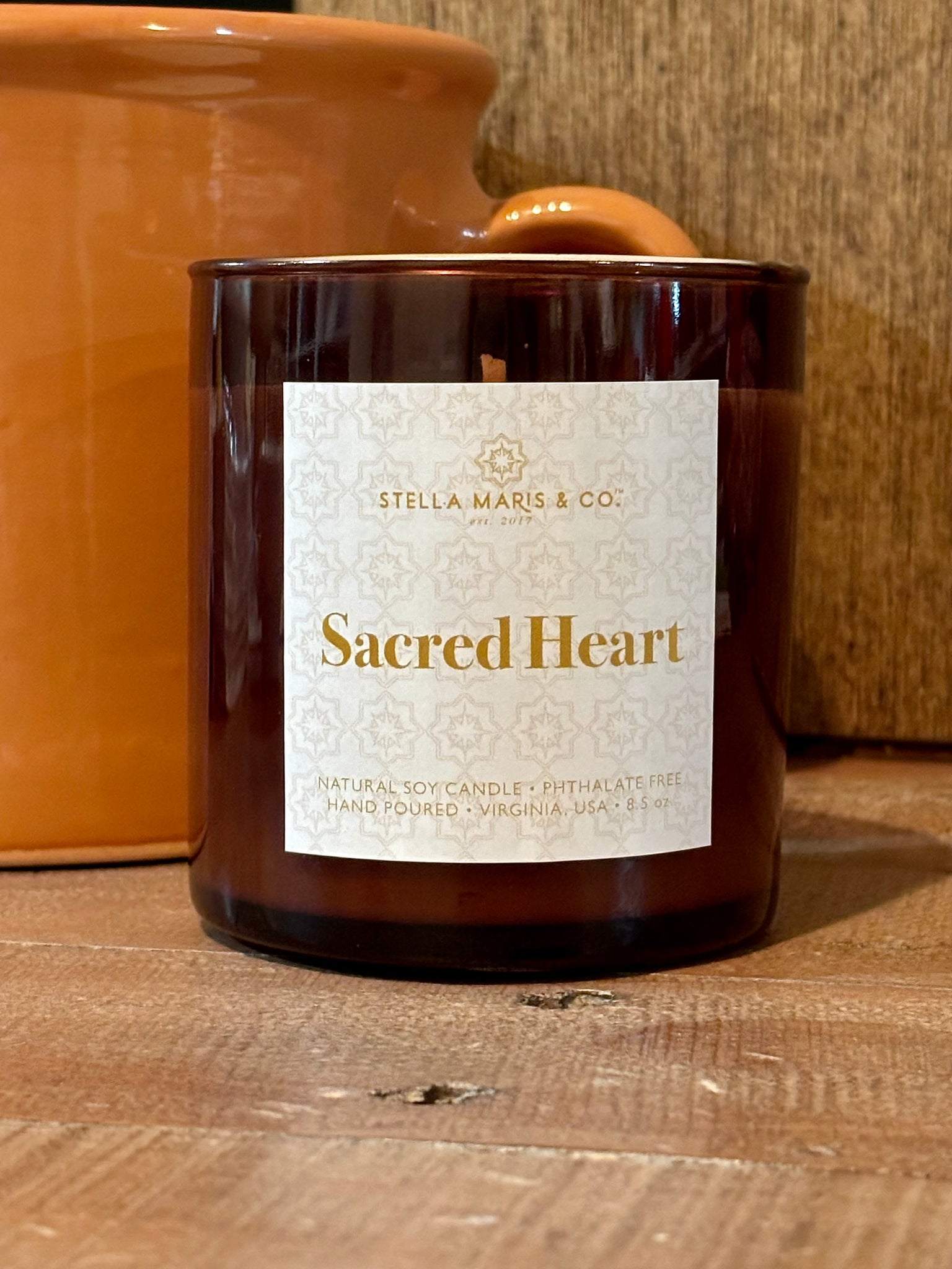 Sacred Heart Candle