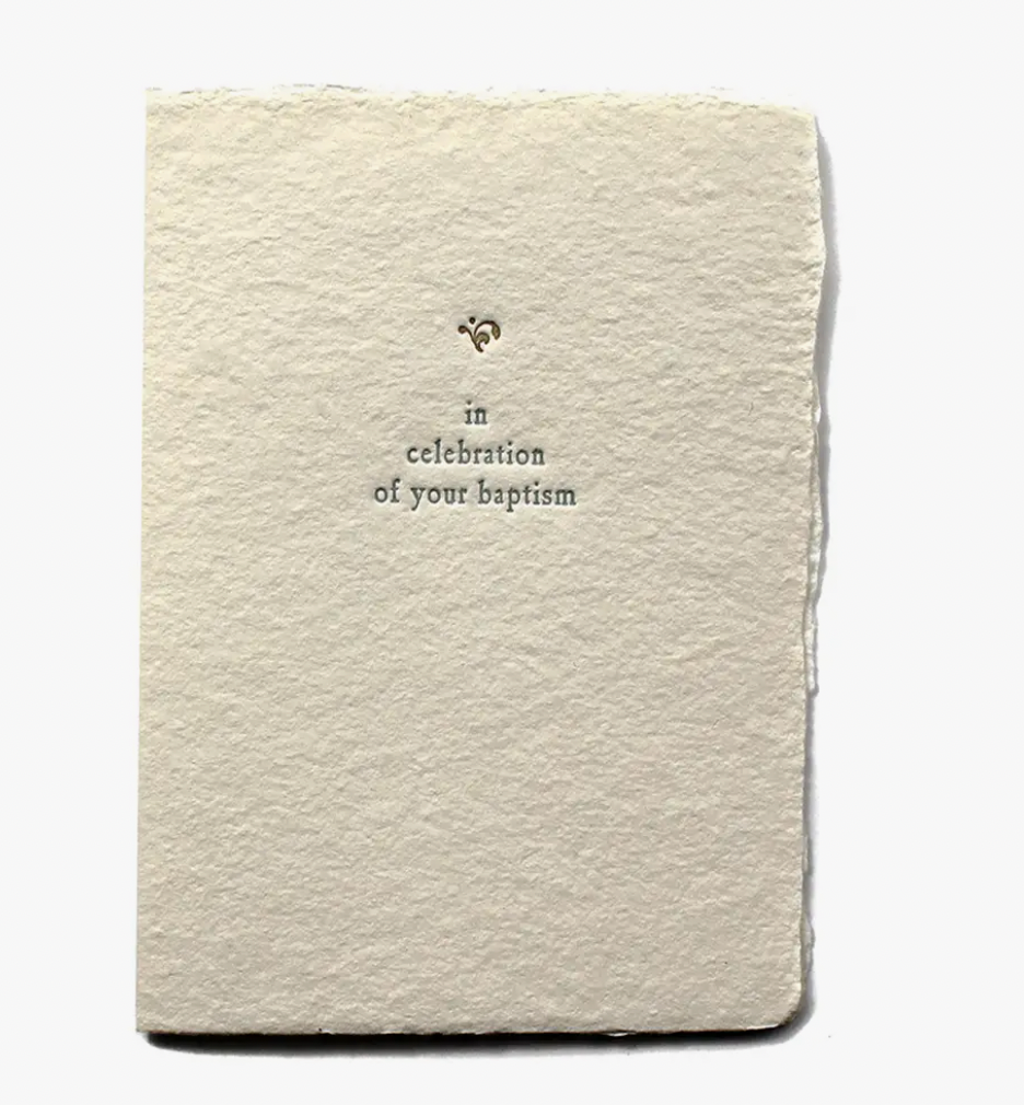 Baptism Greeting Card